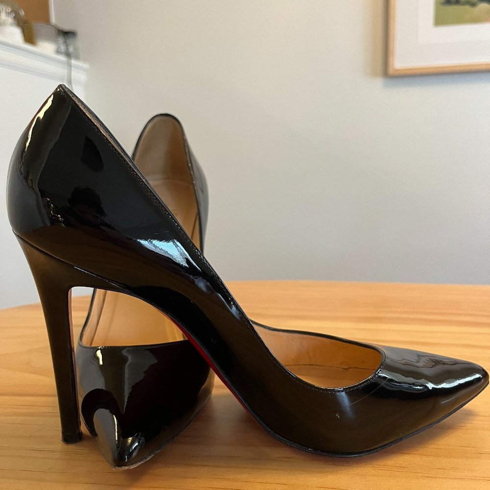 Christian Louboutin  Pigalle 100 mm Pumps - Patent calf leather - Black